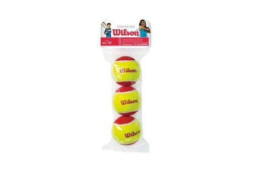 Wilson Starter Red 3 Balls Μπαλάκι (WRT137001)