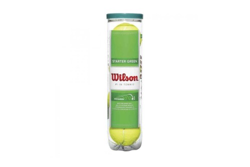 Wilson Starter Green 4 Μπαλάκια Τένις (WRT137400)