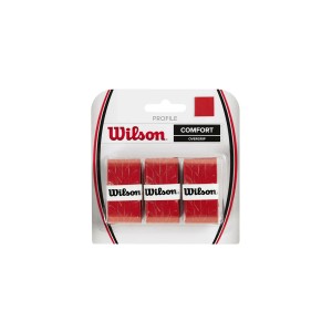 Wilson Comfort Overgrip 3-Τεμάχια (WRZ4025RD)