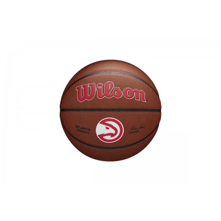 Wilson NBA Atlanta Hawks Μπάλα Μπάσκετ Καφέ