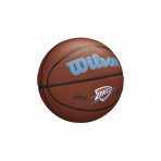 Wilson NBA Oklahoma City Thunder Μπάλα Μπάσκετ Καφέ