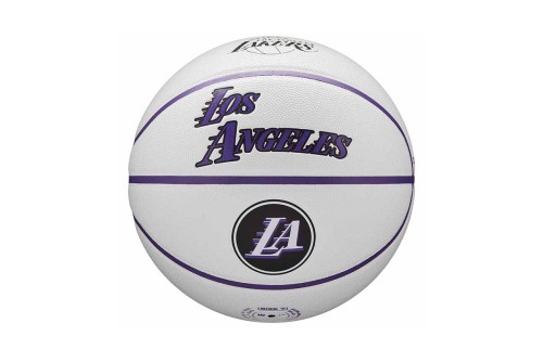 Wilson Nba Team City Collector Los Angeles Lakers Μπάλα Μπάσκετ (WZ4016414)