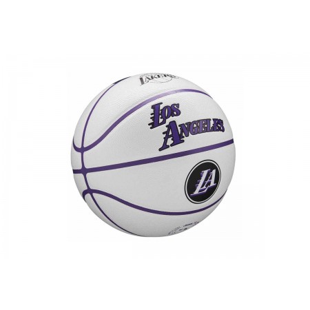 Wilson Nba Team City Collector Bskt La Lakers Μπάλα Μπάσκετ 