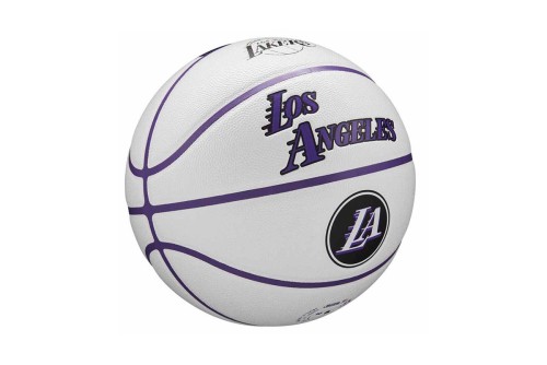 Wilson Nba Team City Collector Los Angeles Lakers Μπάλα Μπάσκετ (WZ4016414)