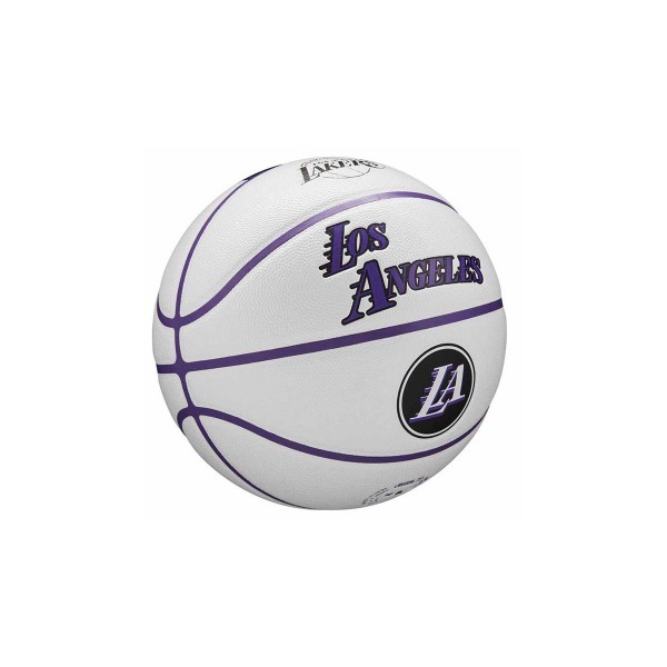 Wilson Nba Team City Collector Los Angeles Lakers Μπάλα Μπάσκετ (WZ4016414)