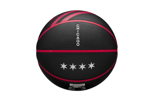 Wilson Nba Team City Collector Chicago Bulls Μπάλα Μπάσκετ (WZ4024105XB)