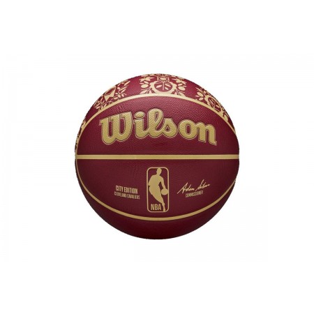 Wilson NBA City Edition Cleveland Cavaliers Μπάλα Μπάσκετ Μπορντό