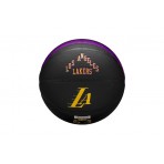 Wilson Los Angeles Lakers Μπάλα Μπάσκετ Μαύρη, Μωβ, Κίτρινη