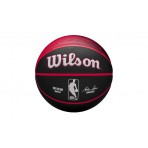 Wilson Miami Heat Μπάλα Μπάσκετ Μαύρη & Κόκκινη