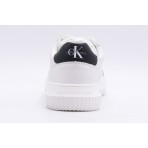 Calvin Klein Chunky Cupsole Ανδρικά Παπούτσια Λευκά, Μαύρα
