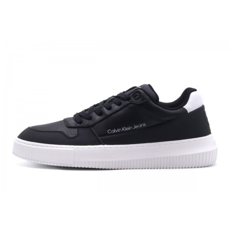 Calvin Klein Chunky Cupsole Low Lth In Sat Sneakers 