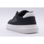 Calvin Klein Chunky Cupsole Low Ανδρικά Παπούτσια Μαύρα, Λευκά