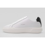 Calvin Klein Avenue Smooth Leather Logo Sneakers (YM0YM01344 01W)