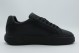 Calvin Klein Leather Signature Logo Ανδρικά Sneakers Μαύρα
