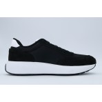 Calvin Klein Athleisure Runner Ανδρικά Sneakers Μαύρα, Λευκά