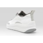 Calvin Klein Emblem Logo Chunky Runner Ανδρικά Sneakers Λευκά, Γκρι