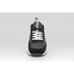 Calvin Klein Trailblazer Suede Runner Ανδρικά Sneakers Μαύρα, Λευκά