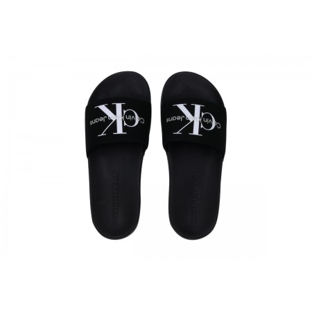 Calvin Klein Slide Monogram Co Παντόφλα 