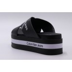 Calvin Klein Flatform Sandal Crisscross Σανδάλι (YW0YW00562 BDS)