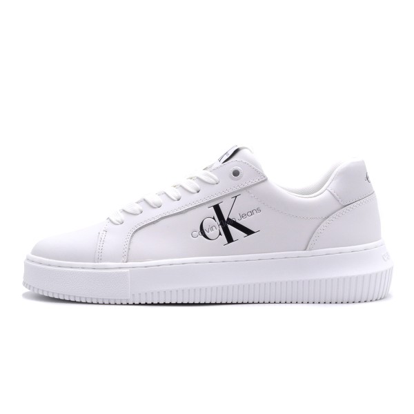 Calvin Klein Chunky Cupsole Laceup Mon Lth Wn Sneakers (YW0YW00823 YBR)