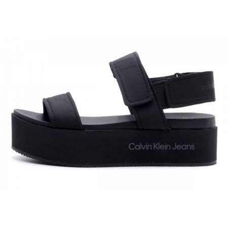 Calvin Klein Flatform Sandal Softny Σανδάλια 