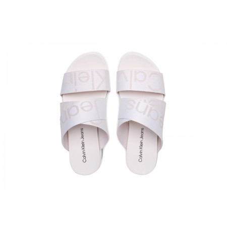 Calvin Klein Flatform Sandal Webbing Σανδάλια 