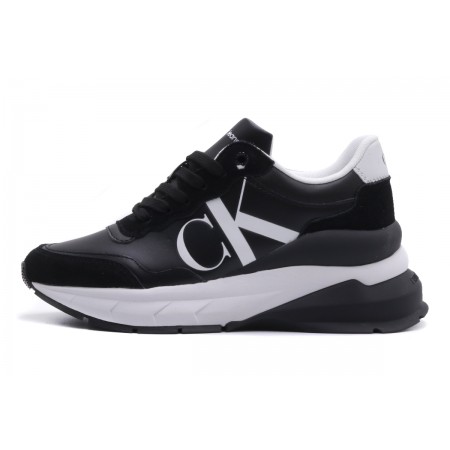 Calvin Klein Wedge Runner Mix Lth Wn Sneakers 