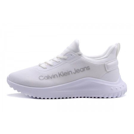 Calvin Klein Eva Run Slipon Γυναικεία Sneakers Λευκά