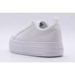 Calvin Klein Bold Flatforms Low Γυναικεία Παπούτσια Λευκά