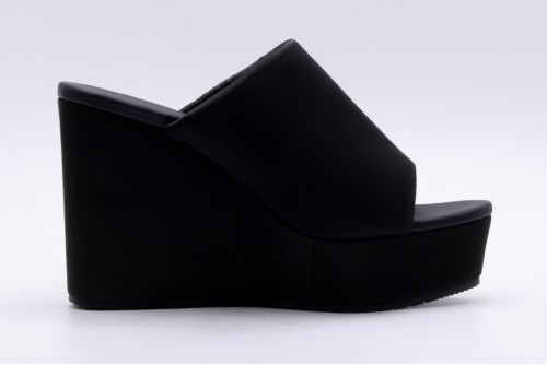 Calvin Klein Wedge  Sat Nyl Dc Mules (YW0YW01359 BEH)
