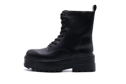 Calvin Klein Flatform High Lace Up Mg Dl Μποτάκια Μόδας (YW0YW01535 0GJ)