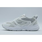 Calvin Klein Retro Tennis Mesh Sneakers Εκρού, Ασημί, Λευκά