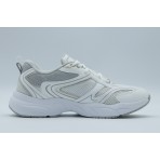Calvin Klein Retro Tennis Mesh Sneakers Εκρού, Ασημί, Λευκά