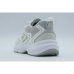 Calvin Klein Retro Tennis Mesh Sneakers Εκρού, Ασημί, Λευκά