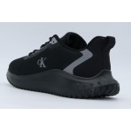 Calvin Klein Mesh Trainers Γυναικεία Sneakers Μαύρα