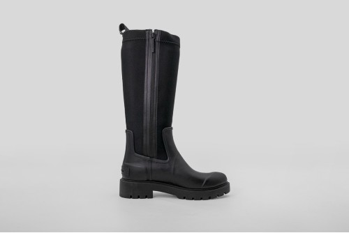 Calvin Klein Tall Heeled Flexible Lug Sole Γαλότσες (YW0YW02002 BEH)