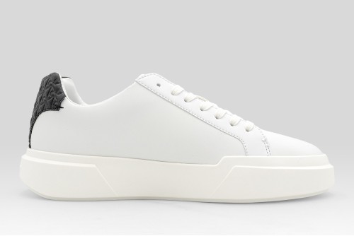 Calvin Klein Avenue Smooth Leather Logo Sneakers (YW0YW02036 01W)
