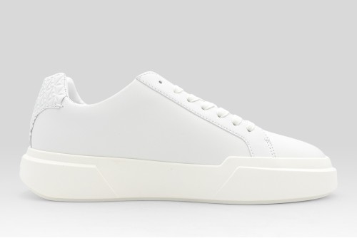 Calvin Klein Chunky Cupsole Leather Sneakers (YW0YW02036 0K7)