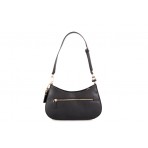 Guess Noelle Saffiano Τσάντα Ωμου Fashion (ZG967218 BLACK)
