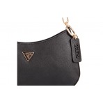Guess Noelle Saffiano Τσάντα Ωμου Fashion (ZG967218 BLACK)