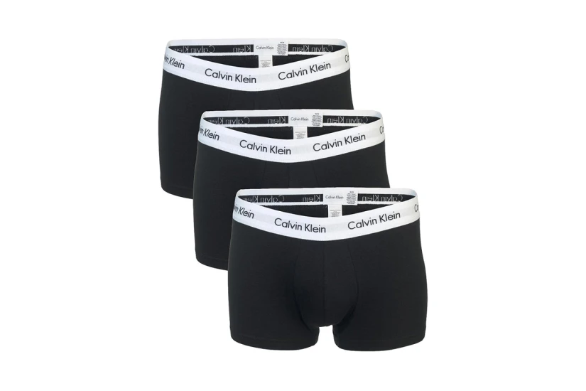 Calvin Klein Cotton Stretch Low Rise Εσώρουχο Boxer Ανδρικό 3-Τεμάχια (0000U2664G 001)