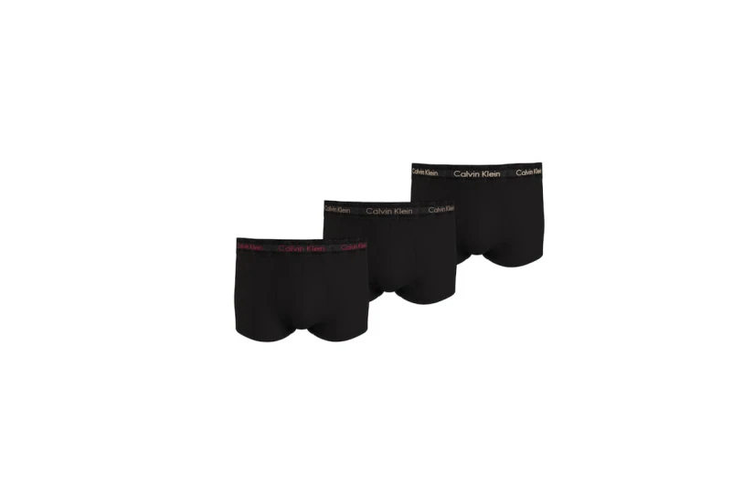 Calvin Klein Low Rise Trunk Ανδρικά Εσώρουχα Boxer 3 Τεμάχια