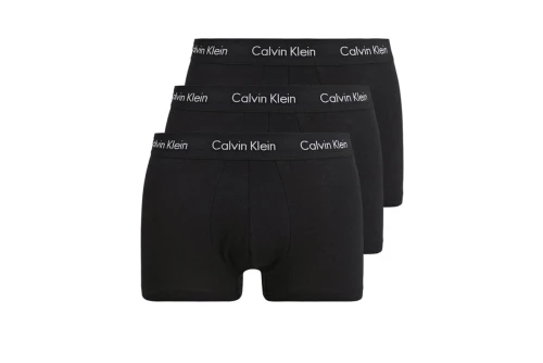Calvin Klein Cotton Stretch Low Rise Trunk Εσώρουχο Boxer Ανδρικό 3-Τεμάχ (0000U2664G XWB)