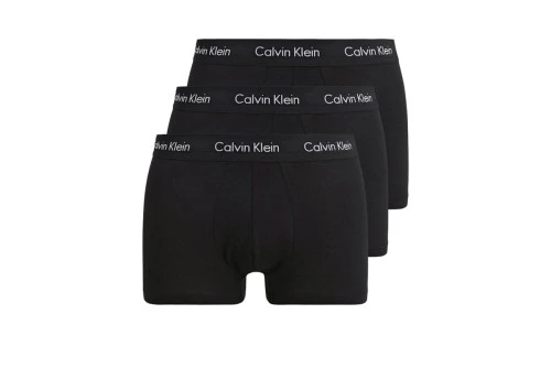 Calvin Klein Cotton Stretch Low Rise Trunk Εσώρουχο Boxer Ανδρικό 3-Τεμάχ (0000U2664G XWB)