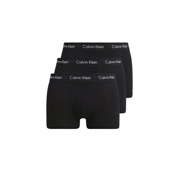 Calvin Klein Cotton Stretch Low Rise Trunk Εσώρουχο Boxer Ανδρικό 3-Τεμάχ (0000U2664G XWB)