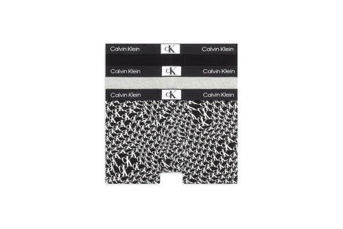 Calvin Klein Trunk 3Pk Εσώρουχα Boxer 3-Τεμάχια (000NB3528E JGN)