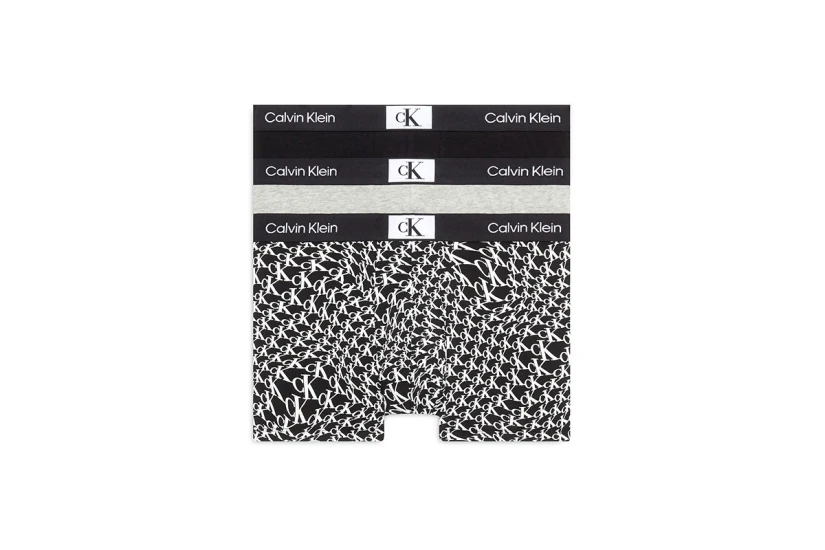 Calvin Klein Trunk 3Pk Εσώρουχα Boxer 3-Τεμάχια (000NB3528E JGN)