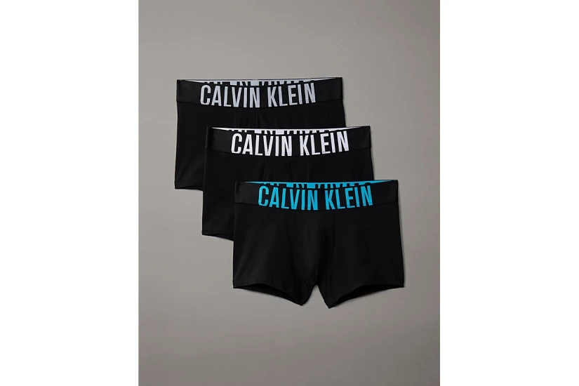 Calvin Klein Intense Power Ανδρικά Εσώρουχα Μπόξερ Μαύρα 3 Τεμάχια