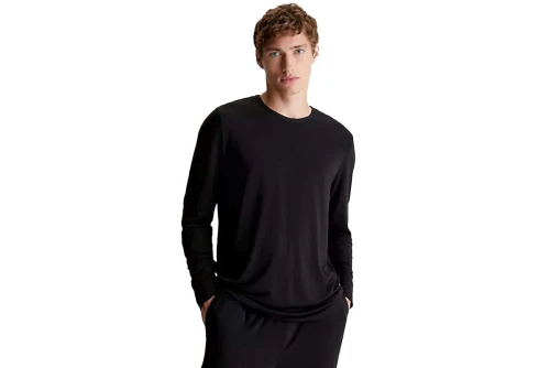 Calvin Klein L-S Sweatshirt Πιτζάμα Ανδρική (000NM2234E UB1)