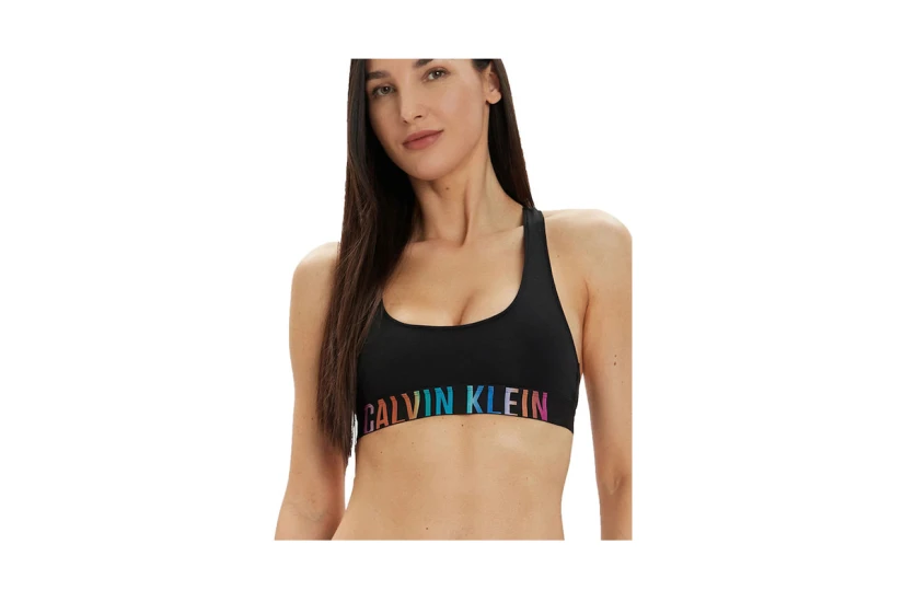 Calvin Klein Unlined Bralette Γυναικείο Μπουστάκι Μαύρο